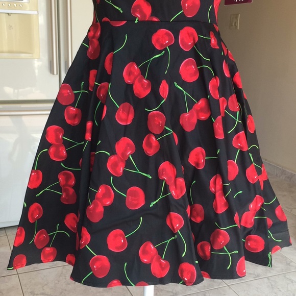 Ixia ModCloth Traveling Cupcake Dress Cherries - Picture 5 of 9